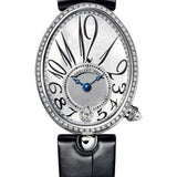 Breguet Reine de Naples 8918 - White Gold Case - Mother-Of-Pearl Dial - Black Leather Strap - 8918BB/58/964/D00D3L