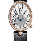 Breguet Reine de Naples 8918 - Rose Gold Case - Mother-Of-Pearl Dial - Black Leather Strap - 8918BR/58/964/D00D3L