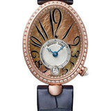 Breguet Reine de Naples 8918 - Rose Gold Case - Mother-Of-Pearl Dial - Blue Leather Strap - 8918BR/5T/964/D00D3L