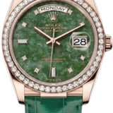 Rolex Day-Date 36 Everose Gold Wyoming Jade Diamond Dial – Ref. M128145RBR-0002 - 2026