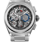 Zenith Defy El Primero 21 Watch - Titanium - Openworked Dial - Titanium Bracelet - 95.9000.9004/78.M9000
