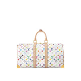 N/A Louis Vuitton - LV x TM Keepall 45 white w/ multi-colored logo