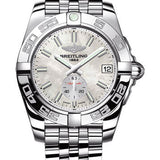 Breitling Galactic 36 Automatic Watch - Steel - Mother-Of-Pearl Dial - Steel Bracelet - A3733012/A788/376A