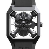 Bell & Ross BR 01 Cyber Skull - Rubber Strap