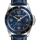 Bell & Ross BR V2-92 Aeronavale Watch - Calfskin Strap