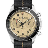 Bell & Ross BR V2-94 Military Beige - Elastic Canvas Strap