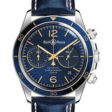 Bell & Ross BR V2-94 Aeronavale Watch - Calfskin Strap