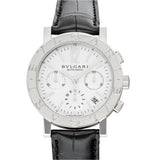 Bvlgari Automatic White Dial Stainless Steel Men's Watch