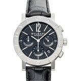 Bvlgari Automatic Black Dial Stainless Steel Men's Watch