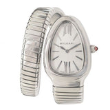 Bvlgari Serpenti Silver Dial Stainless Steel Ladies Watch101817