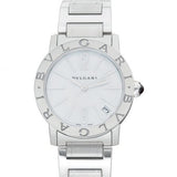 Bvlgari Automatic Mother of pearl Dial Stainless Steel Ladies Watch
