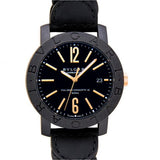 Bvlgari Automatic Black Dial Men's Watch