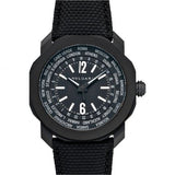 Bvlgari Octo Automatic Black Dial Stainless Steel Men's Watch