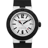 Bvlgari Automatic White Dial Aluminum Men's Watch
