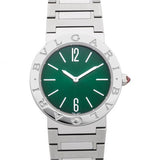 Bvlgari Quartz Green Dial Ladies Watch