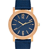 Bvlgari Automatic Blue Dial Men's Watch