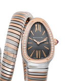 Bvlgari Serpenti Tubogas Quartz Grey Lacquered Dial Ladies Watch