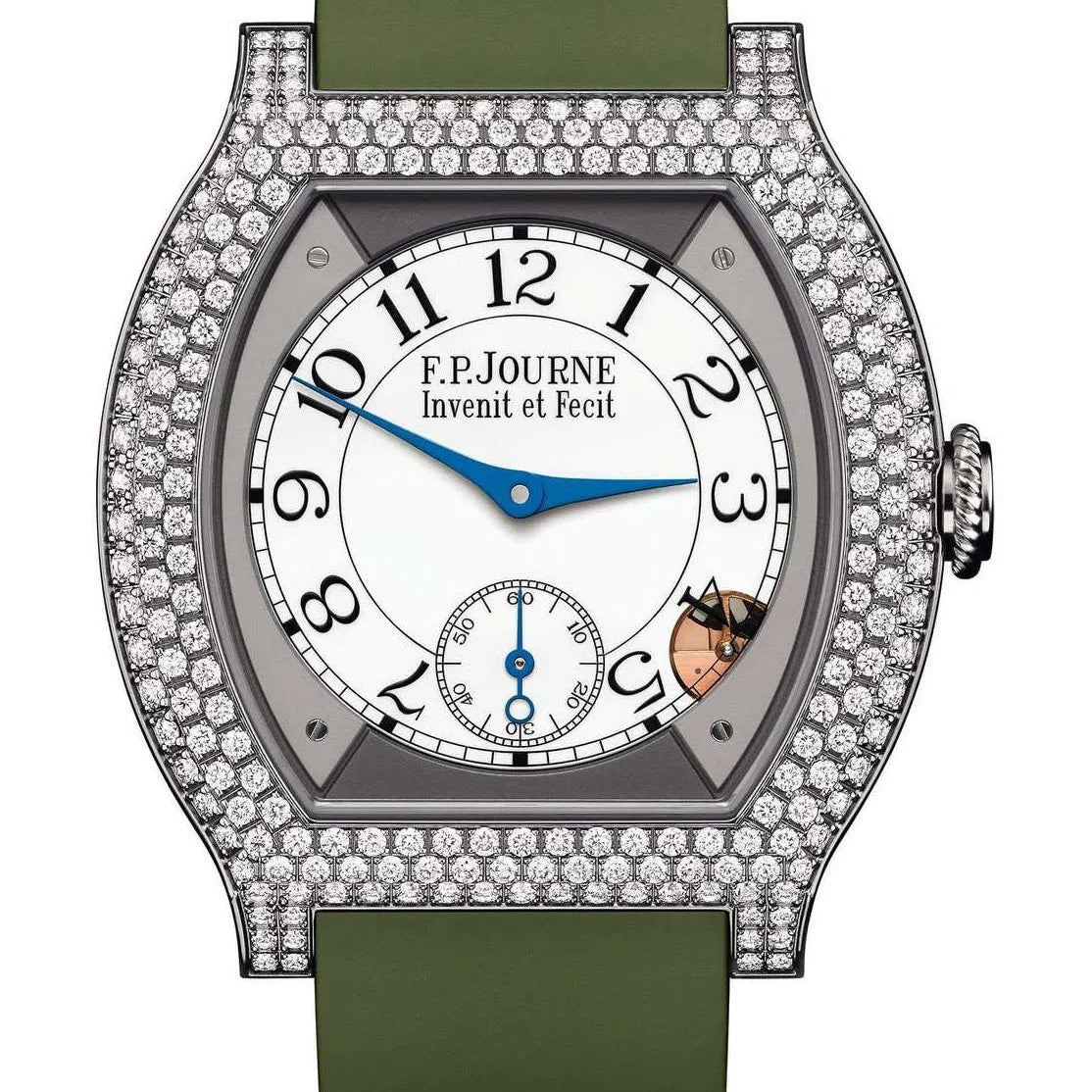 F.P.Journe élégante 40 Titanium 12 Rows of Diamonds - 1210