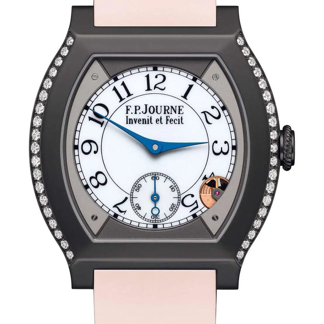 F.P.Journe élégante 40 Titalyt 2 Rows of Diamonds - 1210