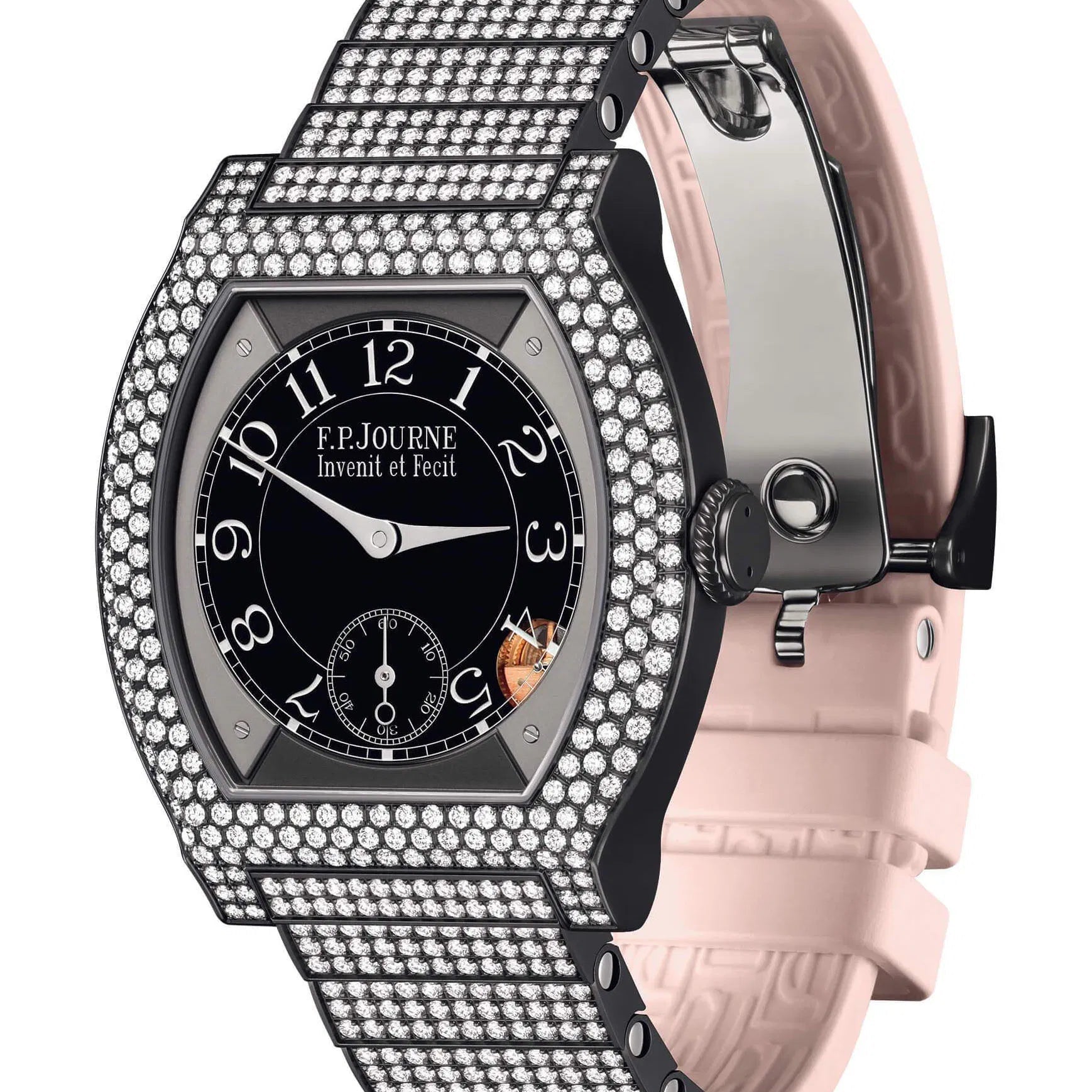 F.P.Journe élégante 40 Titalyt 12 Rows of Diamonds with Set Bracelet - 1210