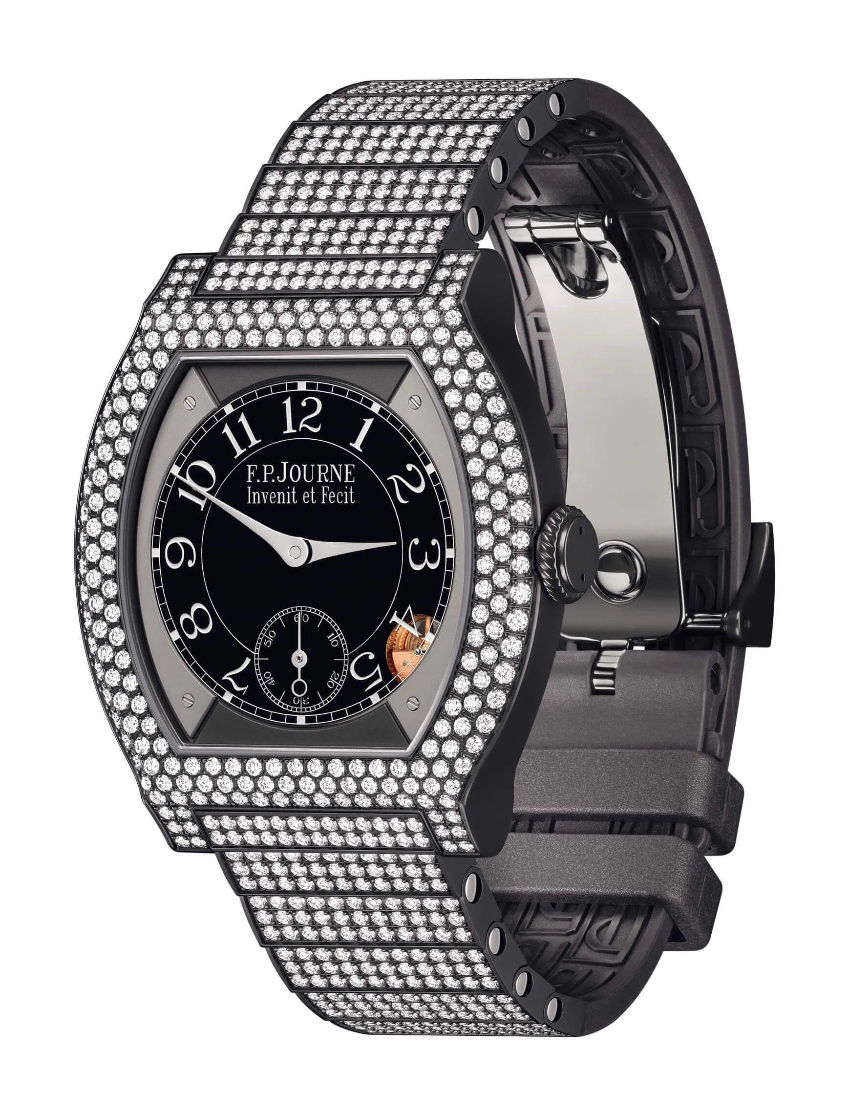 F.P.Journe élégante 40 Titalyt 12 Rows of Diamonds with Set Bracelet - 1210