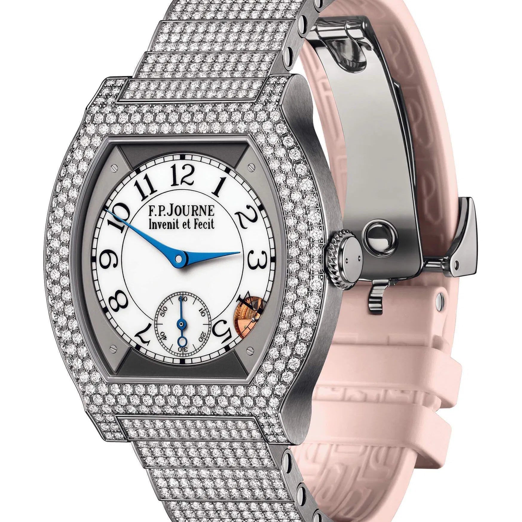 F.P.Journe élégante 40 Titanium 12 Rows of Diamonds with Set Bracelet - 1210