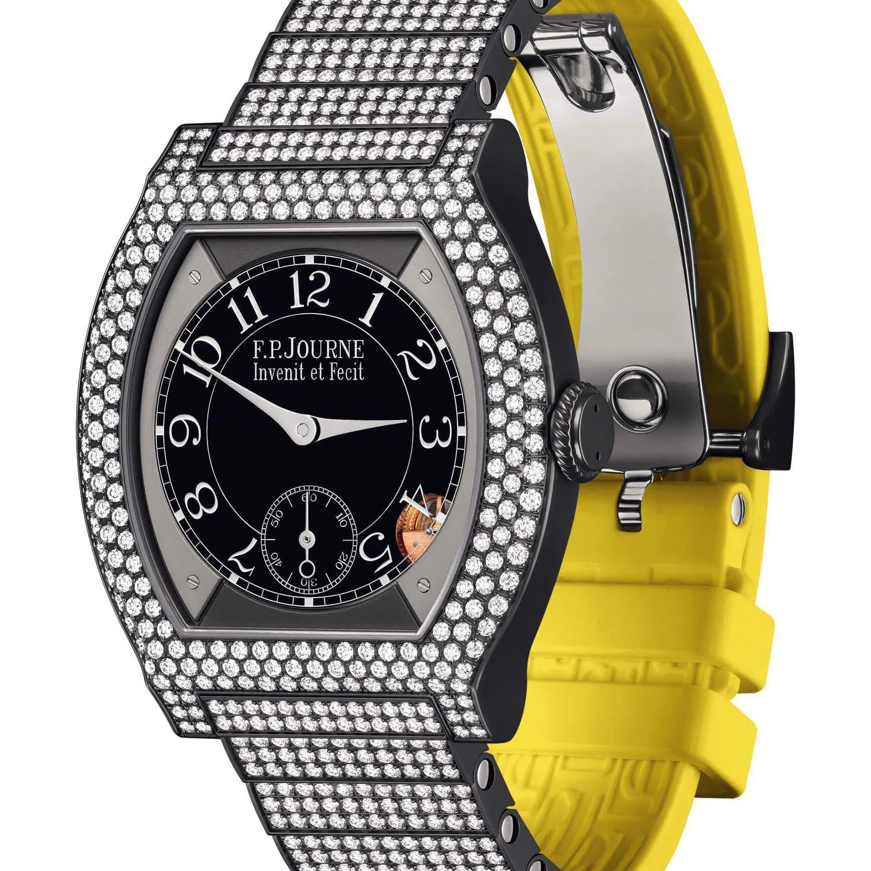 F.P.Journe élégante 40 Titalyt 12 Rows of Diamonds with Set Bracelet - 1210