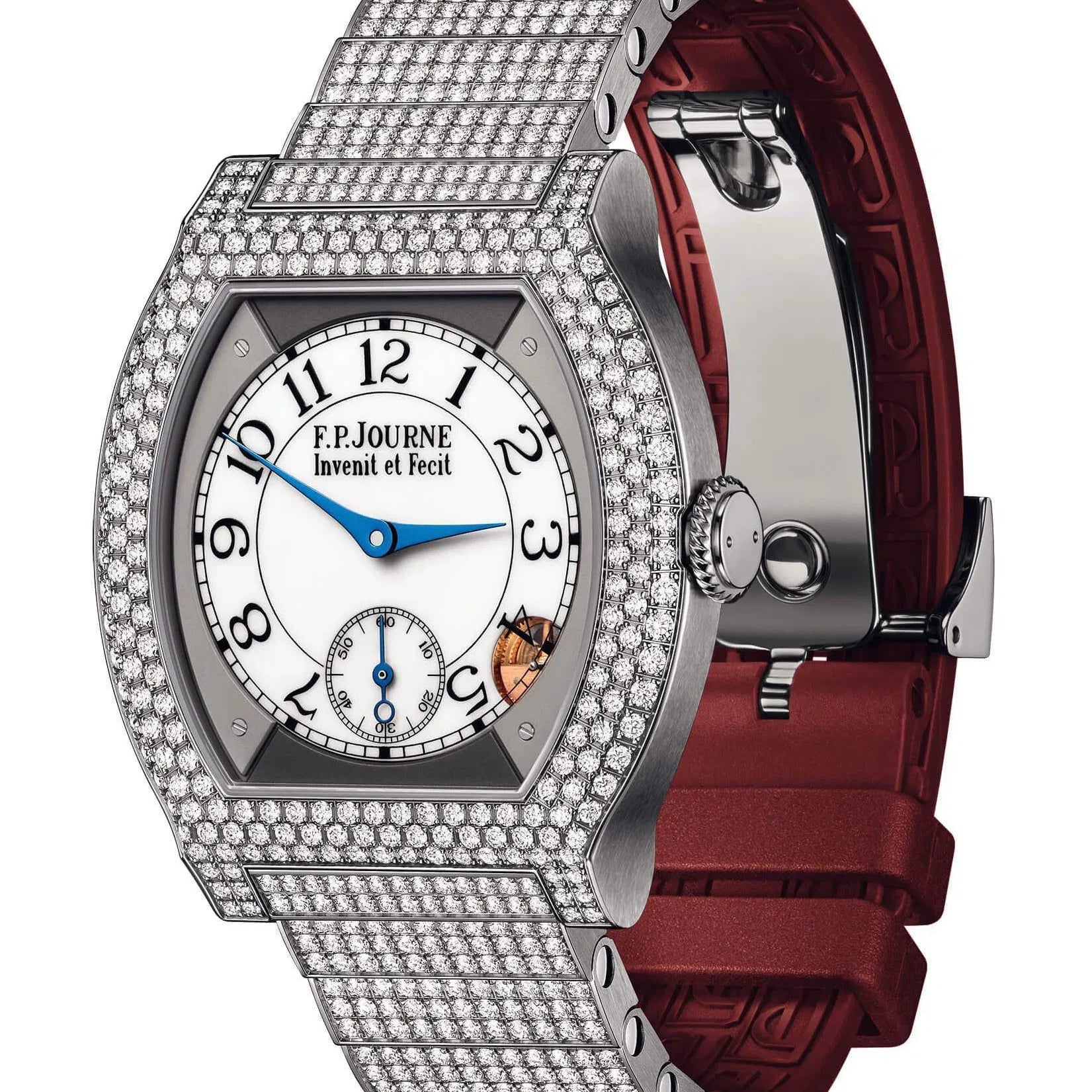 F.P.Journe élégante 40 Titanium 12 Rows of Diamonds with Set Bracelet - 1210
