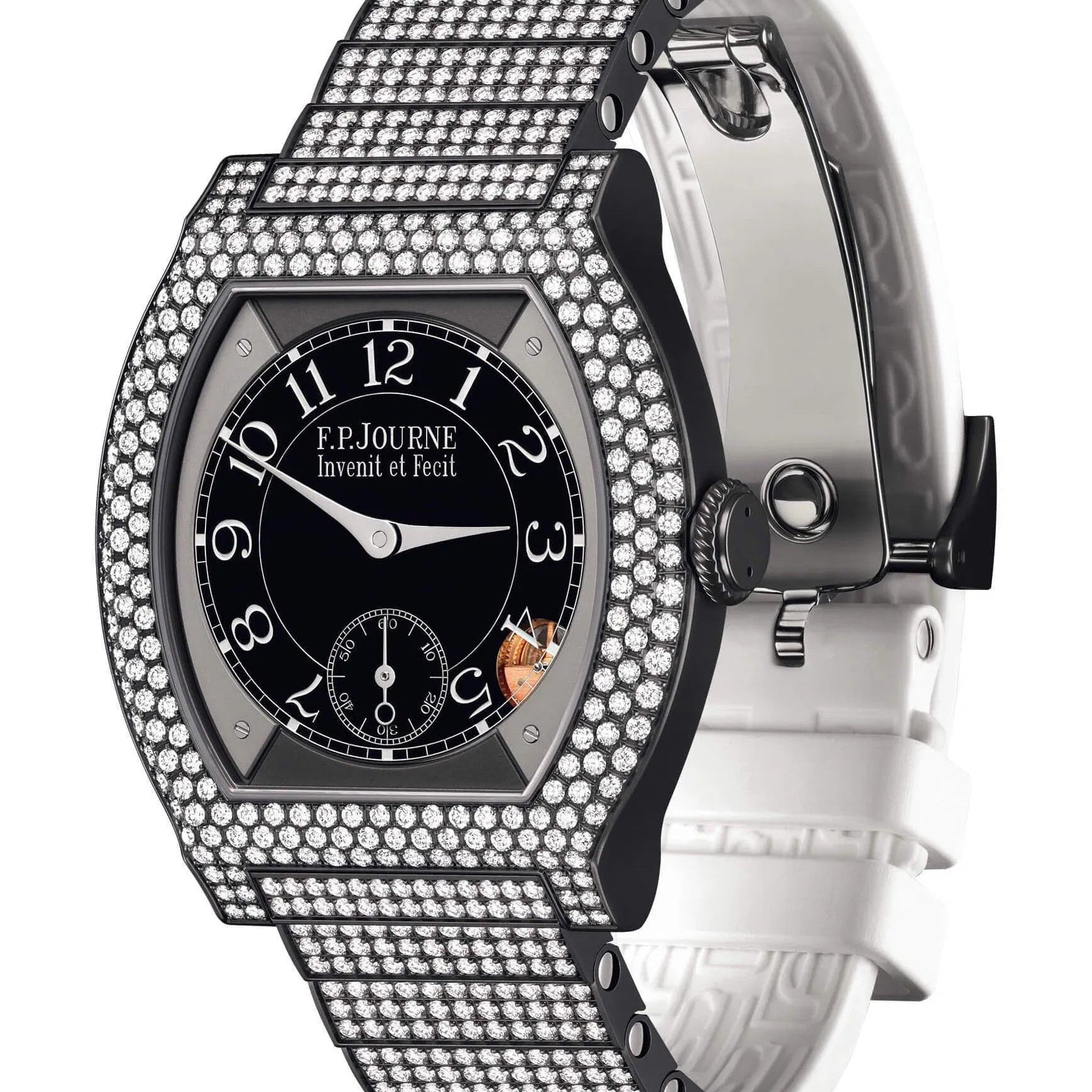F.P.Journe élégante 40 Titalyt 12 Rows of Diamonds with Set Bracelet - 1210