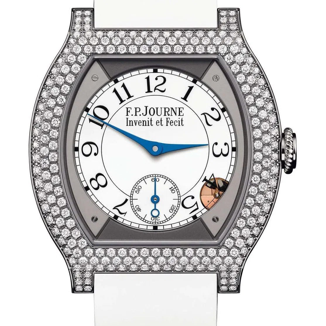 F.P.Journe élégante 40 Titanium 12 Rows of Diamonds - 1210