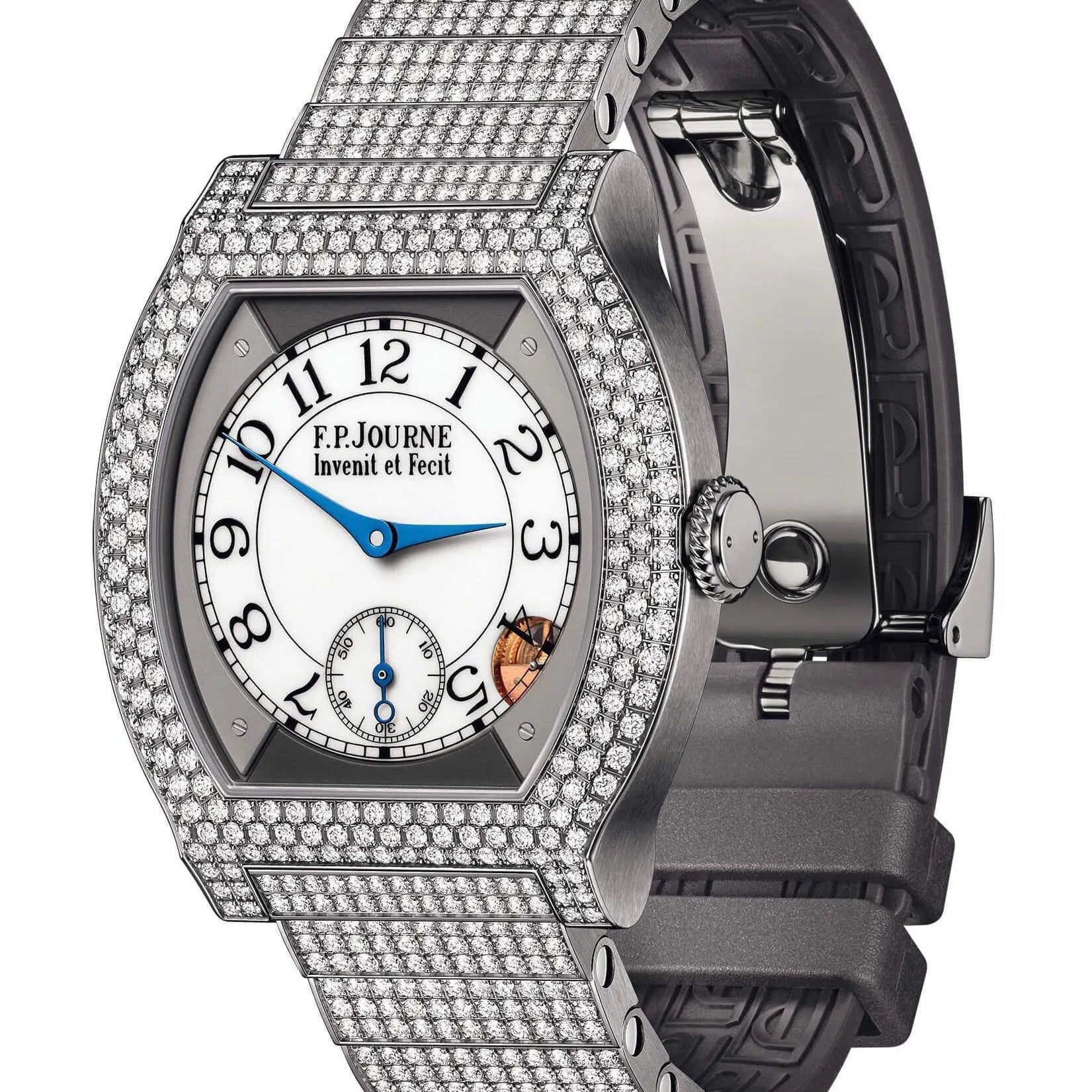 F.P.Journe élégante 40 Titanium 12 Rows of Diamonds with Set Bracelet - 1210