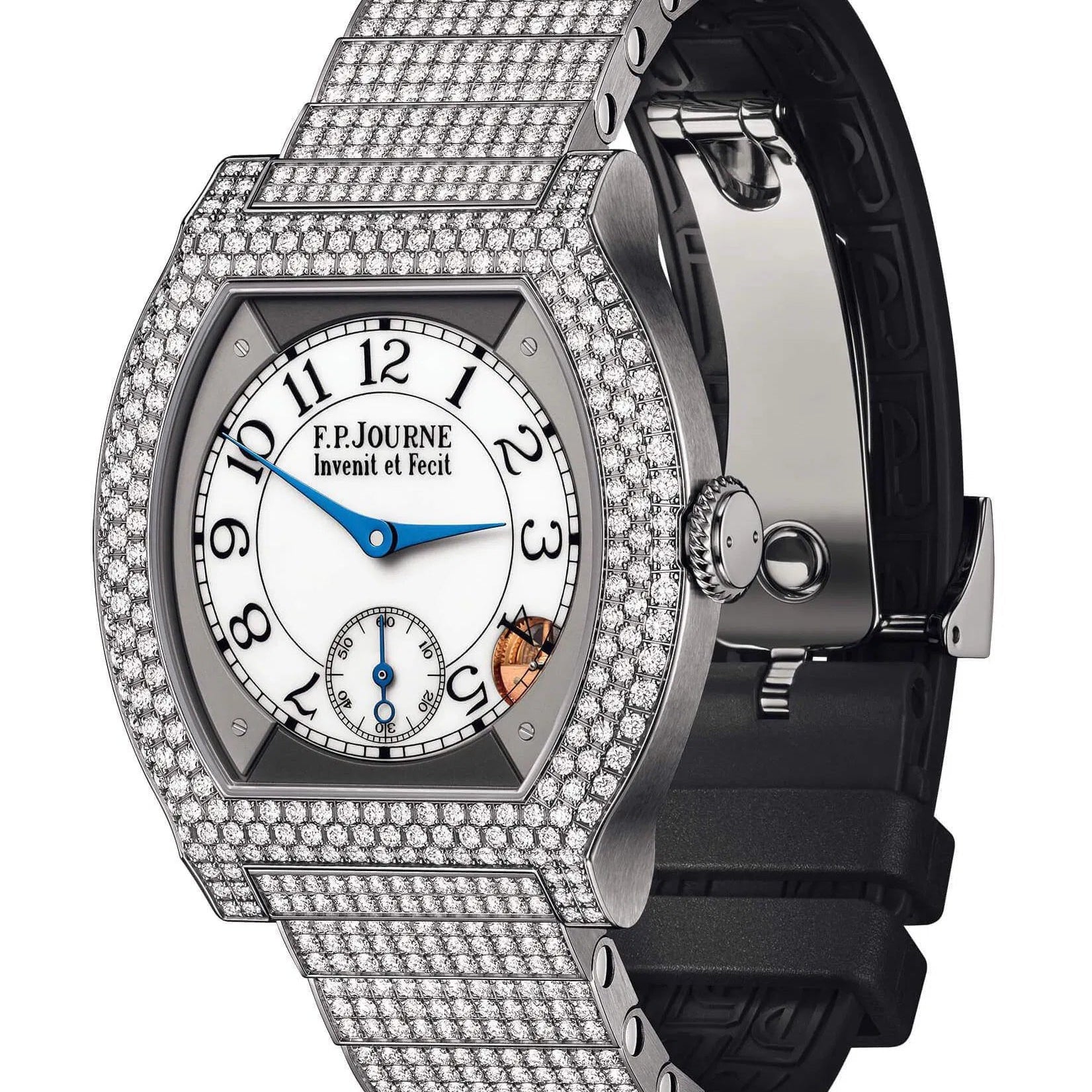 F.P.Journe élégante 40 Titanium 12 Rows of Diamonds with Set Bracelet - 1210