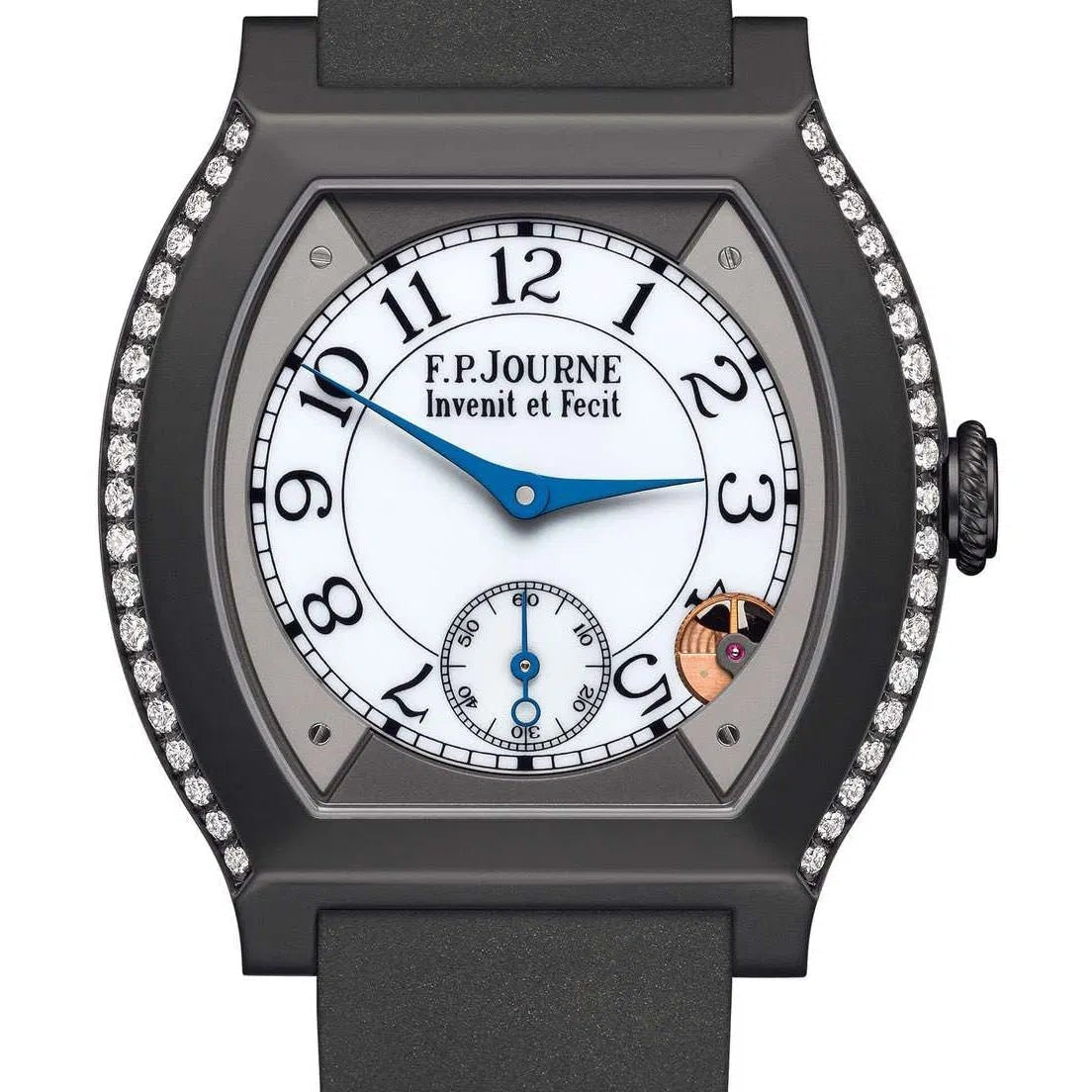 F.P.Journe élégante 40 Titalyt 2 Rows of Diamonds - 1210
