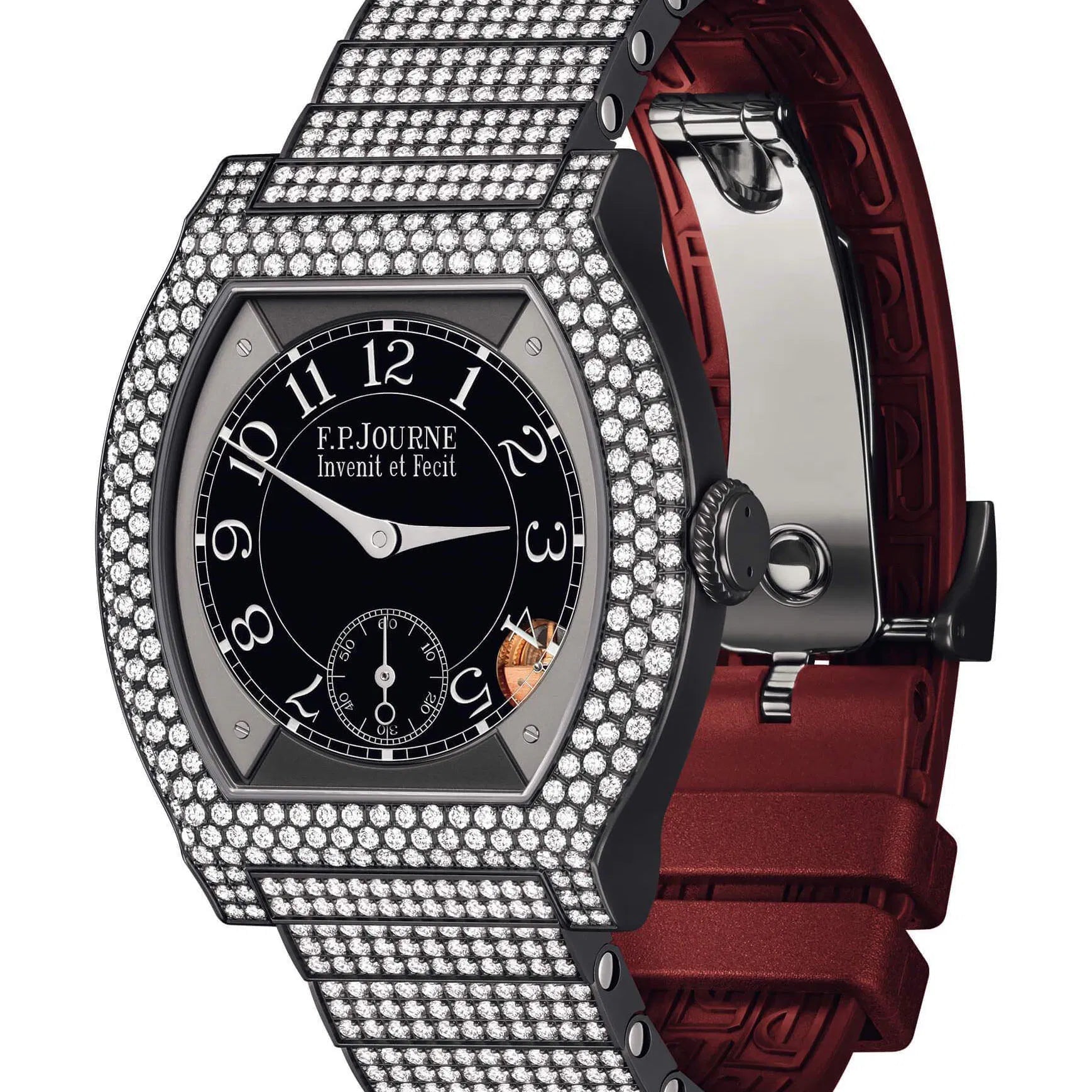 F.P.Journe élégante 40 Titalyt 12 Rows of Diamonds with Set Bracelet - 1210