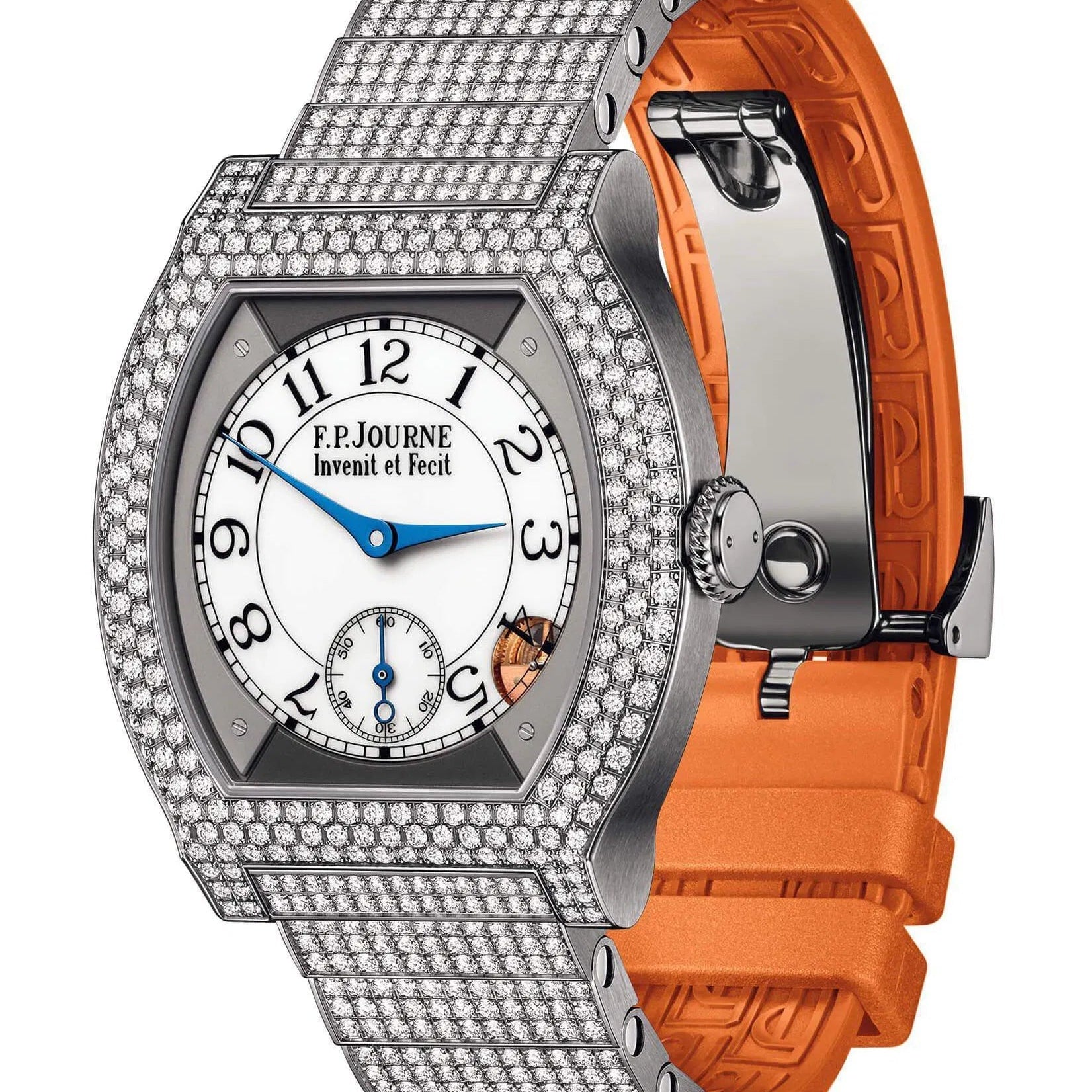 F.P.Journe élégante 40 Titanium 12 Rows of Diamonds with Set Bracelet - 1210