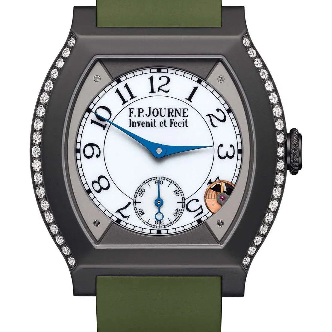 F.P.Journe élégante 40 Titalyt 2 Rows of Diamonds - 1210