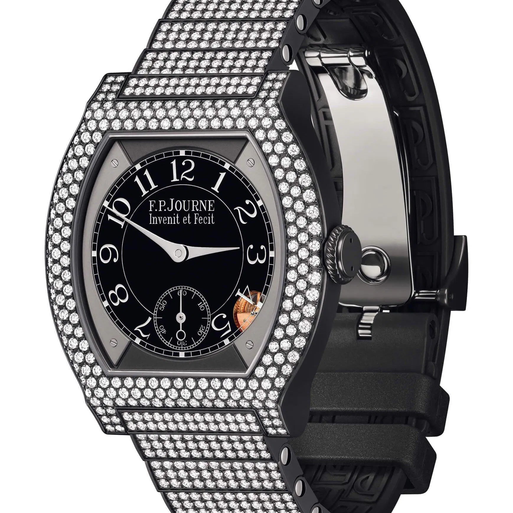 F.P.Journe élégante 40 Titalyt 12 Rows of Diamonds with Set Bracelet - 1210