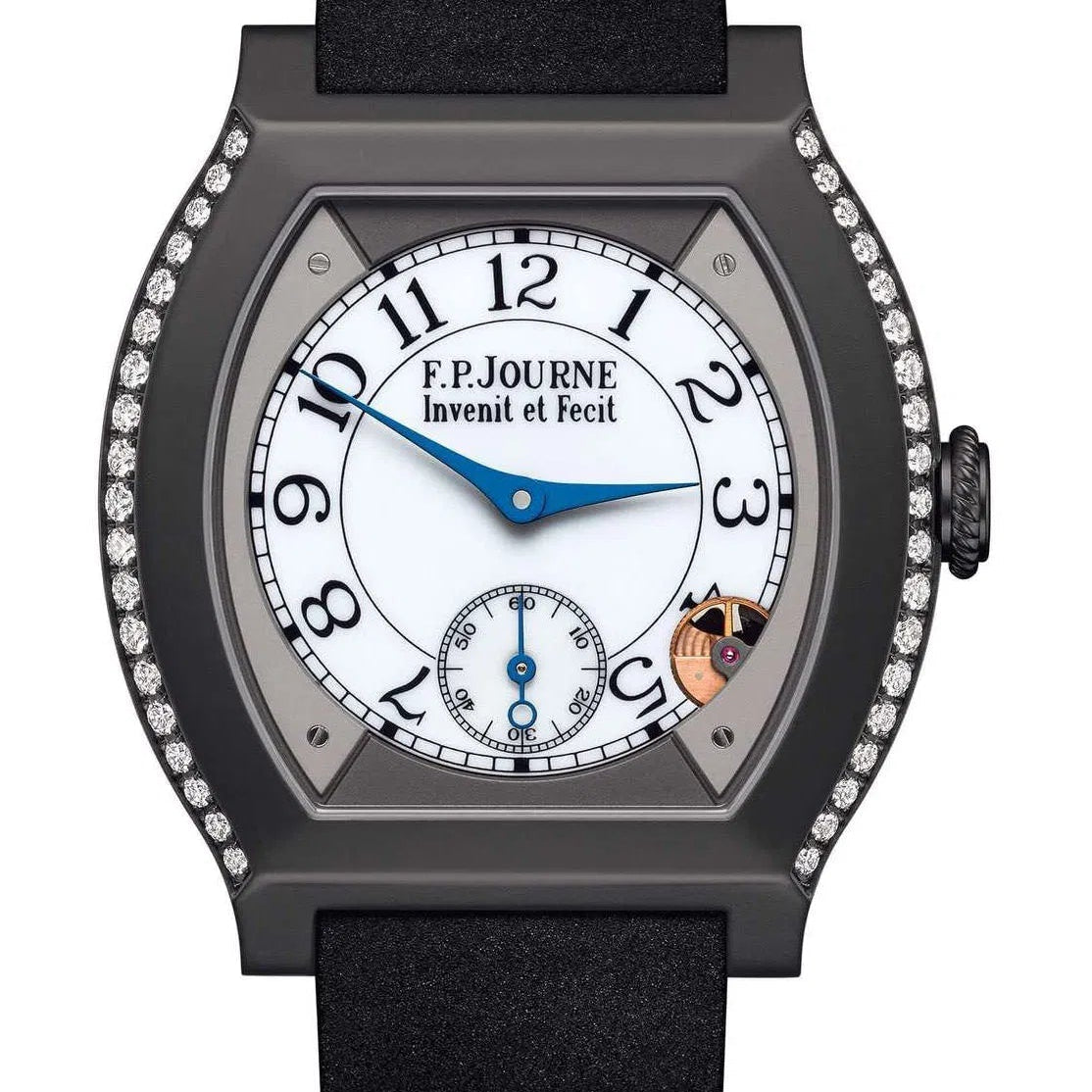 F.P.Journe élégante 40 Titalyt 2 Rows of Diamonds - 1210