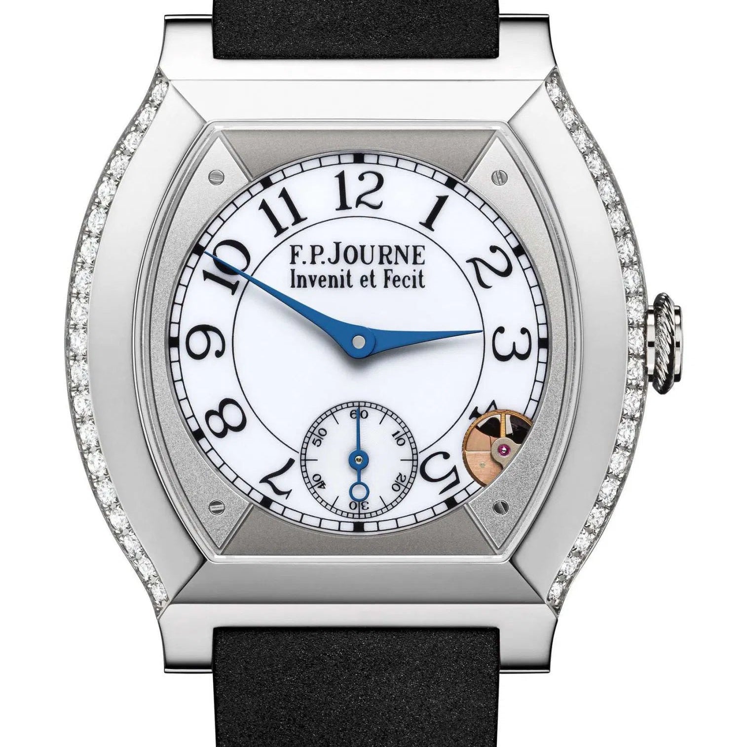 F.P.Journe élégante 40 Titanium 2 Rows of Diamonds - 1210