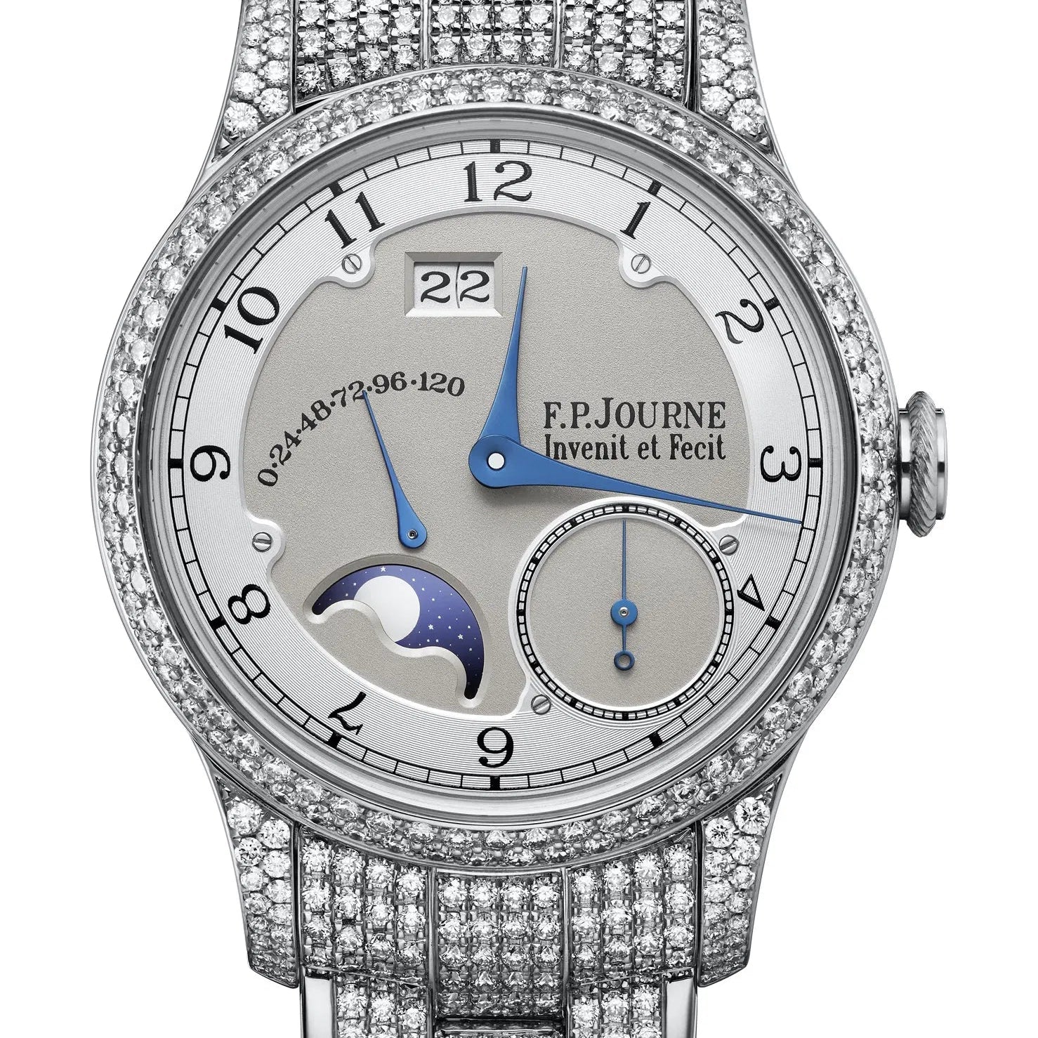 F.P.Journe Divine 36 MM Set with Diamonds - 1300.3
