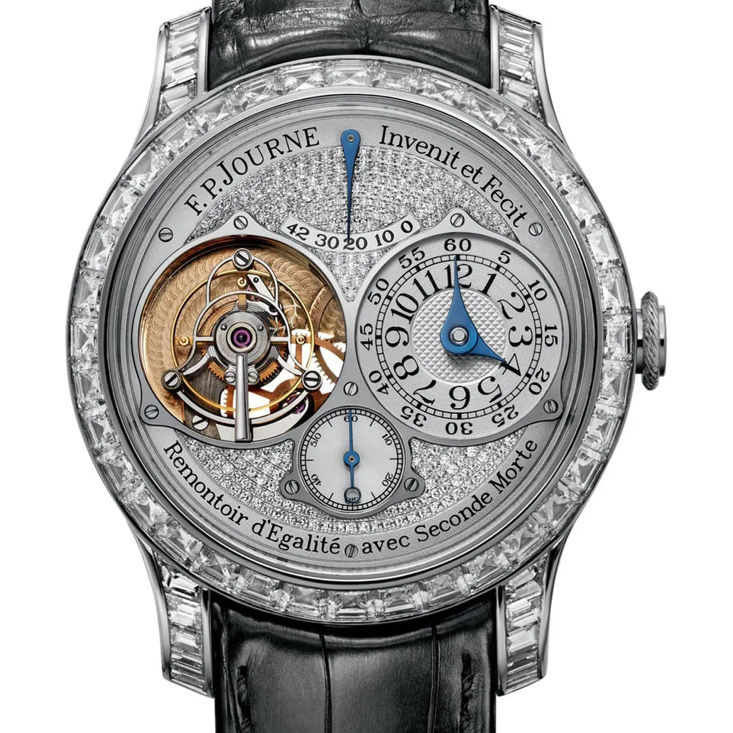 F.P.Journe Tourbillon Souverain Set with Diamonds - 1519