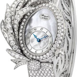 Breguet Plumes GJE15BB20.8924M01 - White Gold Case - Mother-Of-Pearl Dial - Diamond Paved White Gold Bracelet - GJE15BB20.8924/M01