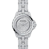 Chanel J12áXS High Jewelry Quartz Watch - 19mm White Gold Diamond Case - Diamond Bezel - White Gold Diamond Dial - White Gold Bracelet - H4937