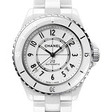Chanel J12 Automatic Watch - 38mm White Ceramic And Steel Case - White Dial - White Ceramic Bracelet - H5700