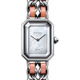 Chanel Premiere Rock Quartz Watch - Steel Case - White Mother Of Pearl Dial - Steel Chain Bracelet Limited Edition of 1,200 - H6359