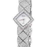 Chanel Coco Crush Jewelry Quartz Watch - Quilted Motif - White Gold Case - J11392