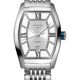 Longines Evidenza Automatic Watch - 26.00 X 30.6 mm Steel Case - Silver Roman Dial - Bracelet - L2.142.4.76.6