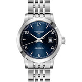 Longines Record collection Watch - 30 mm Steel Case - Blue Arabic Dial - Bracelet - L2.321.4.96.6
