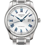Longines Master Collection Automatic Watch - 40 mm Steel Case - Silver Roman Dial - Bracelet - L2.793.4.79.6