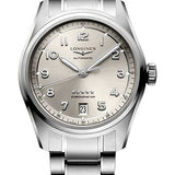 Longines Spirit Automatic Watch - 37 mm Steel Case - Champagne Arabic Dial - Bracelet - L3.410.4.63.6